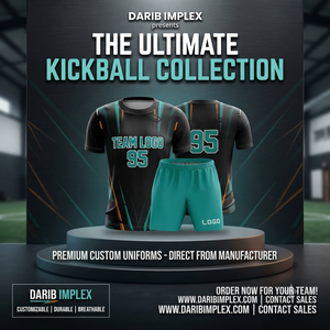 Breathable Kickball Uniform Lightweight Performance Team Sportswear for Men Women and Youth Players - Product Image 5
