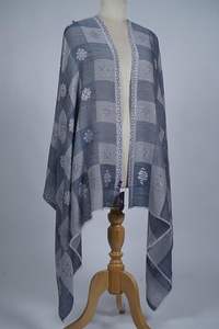 Estola VIC de Cachemira y Lana Fina Chinar Jk, Transpirable, para Uso Diario en Invierno para Mujer, 70x200 cm VIC-CFW-CJB-003 - Product Image 4