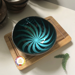 Tazón Rústico de Cáscara de Coco Hecho a Mano en Vietnam, Artesanía Natural Pulida para Servir Bocadillos, Ensaladas, Frutas, Arroz y Decoración del Hogar - Product Image 6