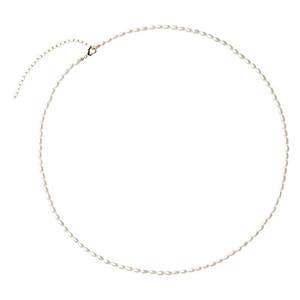Collier en argent S925 plaqué or de haute qualité avec perle d'eau douce, design polyvalent avec chaîne simple, produit de niche haut de gamme - Product Image 5