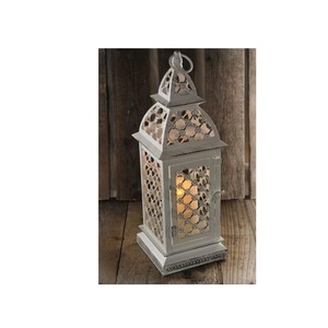 Farol Decorativo de Madera con Paneles de Vidrio, Asa de Cuerda, Hecho a Mano, Rústico, Decoración para Jardín y Hogar - Product Image 5