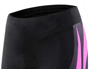 Shorts de cyclisme pour hommes, résistants à l'usure, séchage rapide, respirants, pour le VTT, en Spandex/Polyester, rembourrés - Product Image 3