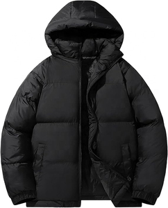 Men's Ultra Lightweight <b>Packable</b> Down <b>Jacket</b> Quilted Hooded Collar Padded Puffer Coat Outwear Winter Wear With OEM - Product Image 6