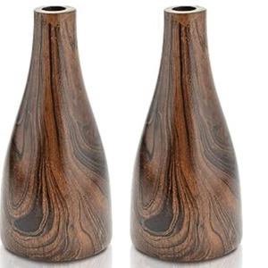 Nouveaux arrivages : accessoires de décoration pour mariages et autres fêtes, vase à fleurs en bois avec finition en résine au prix le plus bas - Product Image 5