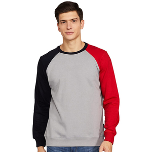 Sudadera de Hombre con Logotipo Personalizado al por Mayor, Sudadera Casual de Alta Calidad, Sudadera de Felpa de Manga Larga, Mezcla de Algodón, Cuello Redondo - Product Image 1