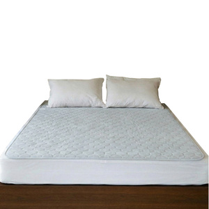 [Daejin Electronics] Carbon Fiber Heating Mat Electric Heated <b>Pad</b> Far Infrared Warm <b>Bed</b> Blanket Washable (Single) - Product Image 1