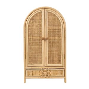 Armoire miniature en rotin naturel pour chambre d'enfant, prix d'usine, fabriquée à la main, meubles pour chambre d'enfant, décoration durable - Product Image 2
