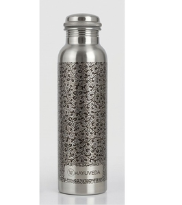 Botella de Agua de Cobre Puro con Diseño Original, Portátil, para Viajes, Productos de Cobre - Product Image 1