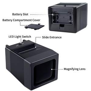 Projecteur de diapositives polyvalent pour diapositives anciennes, visualiseur de diapositives et scanner de négatifs 2-en-1, scanner de films 35 mm, idéal pour la restauration <span class=keywords><strong>photo</strong></span> - Product Image 5