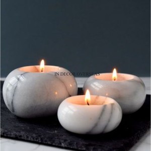 Best Selling Top Quality Marble Made Votive <b>Candle</b> <b>Stick</b> Holder Set Heat Resistant Home Decoration <b>Candle</b> Holders In Low Price - Product Image 1