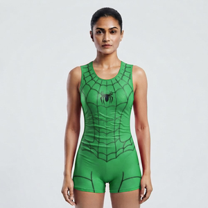 New Style Women Beach Wear <b>Swimming</b> Suit Low Price Spandex/Nylon Fabric Customized Color Front Logo Print 1 Piece Bikini - Product Image 4
