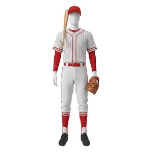 Ensemble d'uniformes de baseball personnalisés respirants et à séchage rapide pour les équipes scolaires, universitaires et de club, avec impression personnalisée du nom, du numéro et du logo de l'équipe - Product Image 1