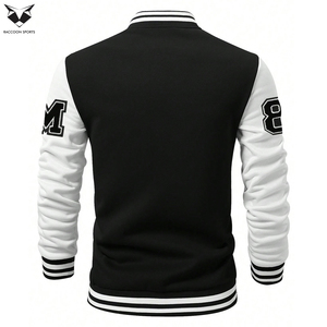 Make Your Own Fully Customized Made <b>Letter</b> Graphic Best Supplier Newest Design Winter Wear <b>Men</b> College Baseball <b>Jackets</b> - Product Image 2