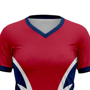 Camisetas de Béisbol y Sóftbol Sublimadas Personalizadas de la Mejor Calidad, Cuello en V, Impresión Digital, Cortas, Antibacterianas, Transpirables, Unisex - Product Image 5