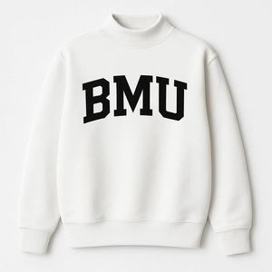 Premium Cozy Mockneck Sweatshirt Women Oversized Pullover Soft Cotton Blend Warm Casual Autumn Winter Outfit - Product Image 1