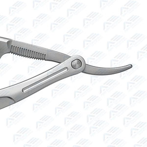 Rasoir droit en acier inoxydable pour le rasage et l'entretien personnel – Offre spéciale – Outils de beauté personnalisables avec logo – Rasoir de barbier - Product Image 4