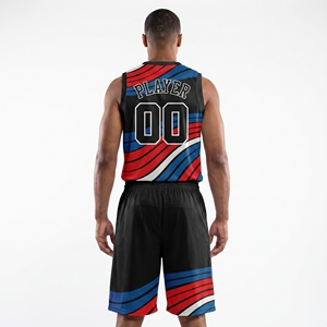 Professional Match Basketball Uniforms Kit Wholesale Custom Sublimated Jersey and Shorts Set OEM ODM Breathable Dry Fit Mesh - Product Image 5