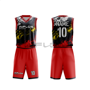 Uniforme de Baloncesto Sublimado de Diseño Personalizado para Hombre, Camisetas de Baloncesto Retro de Malla Transpirable de Secado Rápido - Product Image 5