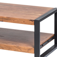Table basse en bois d'acacia Vandana Nimbus Flux 120 cm