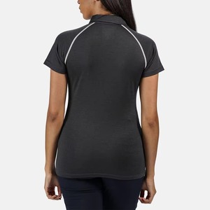 Chemises polo pour femmes, couleur unie, manches courtes, en vente, meilleur prix, bonne qualité, chemises polo tendance pour femmes - Product Image 5