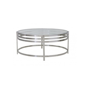 Bold Metal Coffee <b>Table</b> With <b>Marble</b> <b>Top</b> Unique Structure Durable Build Perfect For Modern Home Living Room Setup - Product Image 3