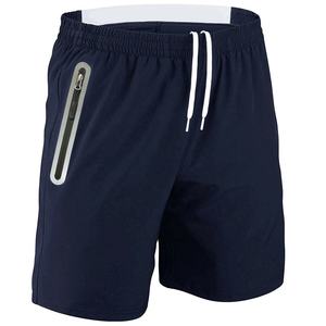 Shorts cargo en maille 100 % polyester de haute qualité, taille élastique, shorts de sport personnalisés pour hommes, vente en gros, basketball, course à pied - Product Image 4