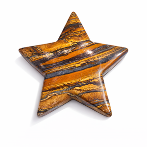 Pierre d'étoile en cristal Œil de tigre pour la décoration, la guérison, la méditation, l'énergie Reiki - Fournisseur en gros - Product Image 1