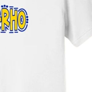 T-shirt personnalisé SGRho style rétro doodle années 80 pour femme, imprimé graphique vintage, manches courtes, col rond, Sigma Gamma Rho Sorority, décontracté - Product Image 6