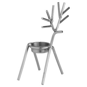 Fresh Trending Minimalist Deer <b>Candle</b> Holder Modern Black Metal Scandinavian Artistic <b>Candle</b> <b>Stick</b> Holder Customized Size - Product Image 3