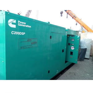 200KVA Silent DG Set 160KW 415V Stamford Alternator CPCB Compliant Low Noise Industrial Reliable Backup Power <b>Generator</b> - Product Image 3