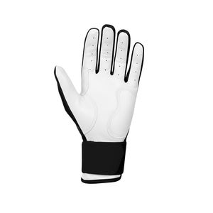 Gants de frappe de baseball QST professionnels en cuir véritable pour jeunes et adultes, antidérapants, rembourrés, respirants, avec logo d'équipe personnalisé, vente en gros - Product Image 3