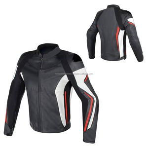 Chaqueta de Motociclismo de Cuero para Hombre, Resistente al Viento, Talla Grande, Ropa Deportiva, Equipo de Protección - Product Image 3