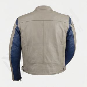 Blouson de moto en cuir, vestes de moto, protection par armure, équipement de sécurité pour la conduite, vêtements de tourisme de qualité supérieure, couleur personnalisée - Product Image 2