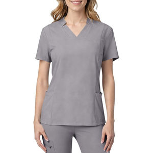 Printed Nursing <b>Scrubs</b> Sets Hospital Clinic Beauty Salon Women <b>Scrubs</b> Uniform Printed <b>Tops</b> <b>Scrub</b> Uniform For Women <b>Top</b> Selling - Product Image 1