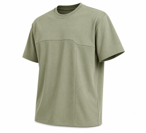 Camiseta de Hombre, Cuello Redondo, Manga Corta, Corte Regular, Tejido de Punto, Informal, de Secado Rápido, Transpirable, Ecológica, Venta al Por Mayor, Premium - Product Image 3