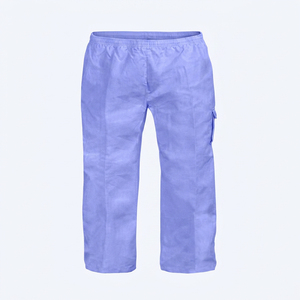 Nouveauté, pantalon de chef blanc unisexe personnalisé, durable, TC 80/20 polyester coton, pantalon de travail pour hommes, uniforme de cuisine, pantalon - Product Image 4