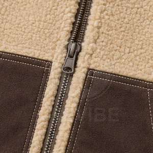 Quality Winter <b>Sherpa</b> <b>Hoodies</b> with 3D Embroidery Breathable & Eco-Friendly Premium <b>Men's</b> Casual Apparel - Product Image 4