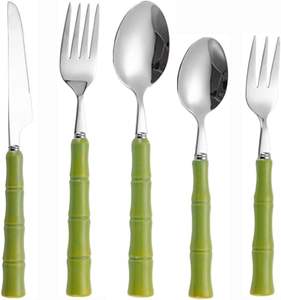 Serie de Cubiertos Contemporáneos para Hostelería, Diseñados para Servir en Eventos y Cenas en el Hogar, que Ofrecen un Juego de Cubiertos de Uso Repetido Consistente - Product Image 1