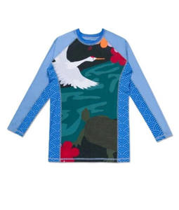 Chemises unisexes en polyester/nylon à manches longues, sublimées, de qualité supérieure, avec protection UV et compression, design personnalisé. - Product Image 1