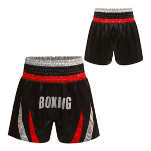 Shorts de boxe modernes imprimés pour hommes, extensibles, pour le combat MMA et les arts martiaux, vente en gros d'usine - Product Image 1