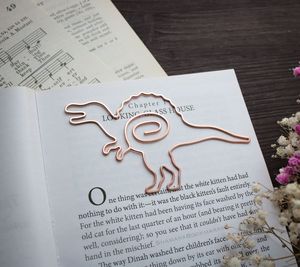 Modern Copper Wire <b>Bookmark</b> Handmade Design Durable Metal Page Marker Elegant Book Accessory Gift Students Readers Office Use - Product Image 1