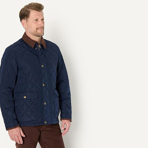 Fabricant de vestes matelassées à carreaux décontractées urbaines personnalisées |   Veste moderne unisexe OEM à col montant, fermeture éclair, imperméable - Product Image 2