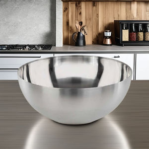 Tazón Apilable Ligero de Acero Inoxidable Personalizable con Diseño Personalizado, Desechable, No Tóxico y Apto para Lavavajillas - Product Image 1