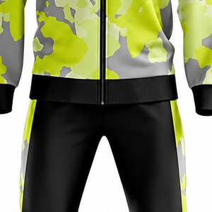 Sublimation Printed OEM Tracksuit Set High Performance <b>Custom</b> Sportswear Apparel With Team Logo Design For Training Purpose Wear - Product Image 6