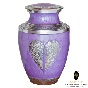 โกศบรรจุอัฐิรูปปีกนางฟ้าสีตามสั่งสำหรับผู้ใหญ่ |   โกศบรรจุอัฐิโลหะรักษ์โลก ทนทาน ขนาด 220 คิวบิกอินช์ | - Product Image 2