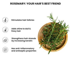 Spray capillaire à l'eau de romarin Thrive-Co |   Extrait de romarin 100% naturel, eau de riz et acide hyaluronique |   3,38 fl oz (100 ml) - Product Image 3