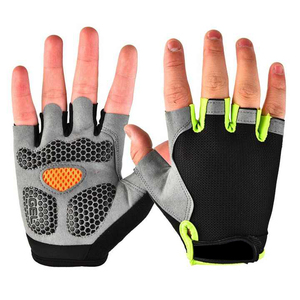 Guantes de ciclismo de verano, guantes acolchados de malla transpirable con absorción de impactos para carretera, montaña, guantes de ciclismo al aire libre - Product Image 2