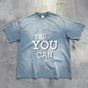เสื้อยืดโอเวอร์ไซส์ ผ้าคอตตอนหนานุ่ม สไตล์วินเทจ เสื้อผ้าสตรีทแวร์ ขายส่ง - Product Image 2