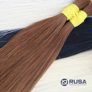 Cabello Vietnamita al por Mayor, Liso, Color Marrón, Textura y Longitud Personalizables, de 10 a 34 Pulgadas, Alta Calidad de Fábrica - Product Image 2