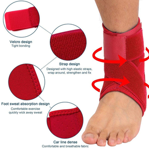Attelles de cheville fabriquées avec un tissu léger et respirant offrant un soutien réglable et un port confortable pour les modes de vie actifs - Product Image 6